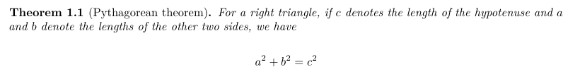 A theorem with the knitr&rsquo;s engine