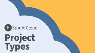 RStudio Cloud | Project Types | Instructor View