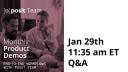 Live Q&A following Workflow Demo - January 29th!