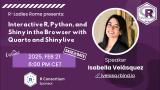R-Ladies Rome (English) - Interactive R, Python, and Shiny in the Browser with Quarto and Shinylive