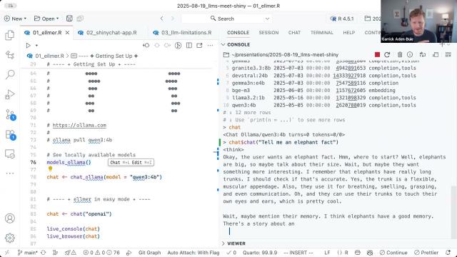 Building the Future of Data Apps: LLMs Meet Shiny